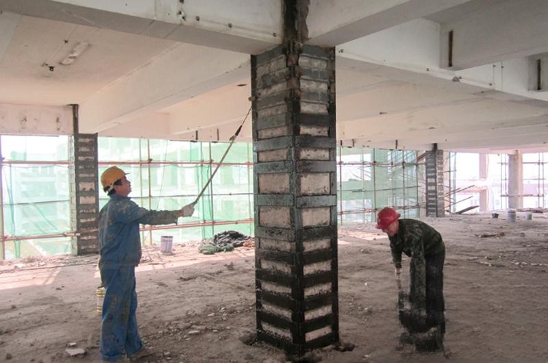 眉县型钢外包钢加固施工的质量怎么做检测？